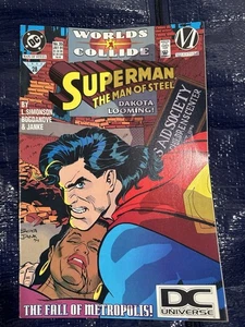 LIBRO DE CÓMICS - DC COMICS - SUPERMAN EL HOMBRE DE LOS MUNDOS DE ACERO CHOCAN 28 ~ 1994 - Imagen 1 de 2