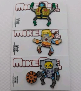 Masters Of The Universe Custom Enamel PINS Faker Skeletor Blast-Attak MOTU Set - Picture 1 of 2