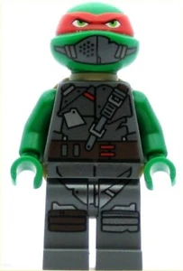 LEGO Teenage Mutant Ninja Turtles Minifigure Raphael with Armor (Genuine) - Picture 1 of 1