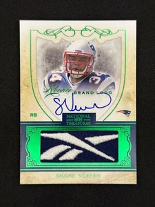 2011 National Treasures Rookie Brand Logo Auto #19 Shane Vereen RC 1/10 Patriots - Foto 1 di 3