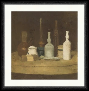 Stilleben Giorgio Morandi 1926 Flaschen Braun Beige Faks_Plakatwelt 1414 - Bild 1 von 1