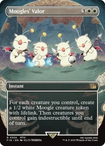 MTG Moogles' Valor (senza confini) - FINAL FANTASY (FIN) - Foto 1 di 1