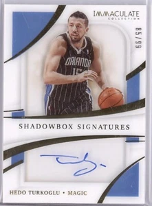 HEDO TUKOGLU 2020-21 PANINI IMMACULATE SHADOWBOX SIGNATURES AUTO 85/99 MAGIC - Picture 1 of 2