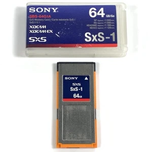 Sony SxS-1 64GB SBS-64G1A Memory Card- -- Good -- 2970 TGHI - Picture 1 of 6