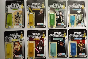 FIRST 21 PALITOY VINTAGE STAR WARS RESTORATION KITS WITH SELF ADHESIVE BLISTERS - Picture 1 of 11