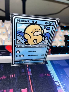 Seltene Psyduck #54 FanMade Pokemon Karten Serie (schneller Versand)   - Bild 1 von 2