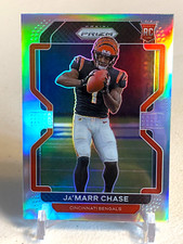 2021 Prizm Ja'MARR CHASE Silver Prizm Rookie Card No. 337 Cincinnati Bengals