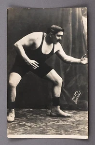 1910 Imperial Rusia Semidesnudo Luchador RIGER Lucha Postal Rusa - Imagen 1 de 3