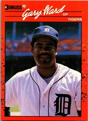 1990 Donruss - #621 Gary Ward - Image 1 of 2