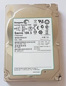 600 GB SAS Seagate Savvio 10K.5 ST9600205SS 64MB HDD 2,5 " Certified Repaired - Picture 1 of 1