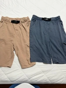 Kid's Stretch Shorts Size 14/16 Set Of 2 - Picture 1 of 2