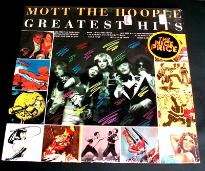 MOTT THE HOOPLE -  "GREATEST HITS" In  Unsealed Shrink 1976  LP NM/NM - Image 1 of 4