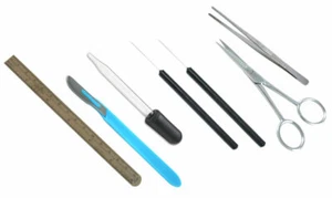 Biologie Wissenschaft Präparierinstrumente 16er Set Schule College Labor 8205A - Bild 1 von 3