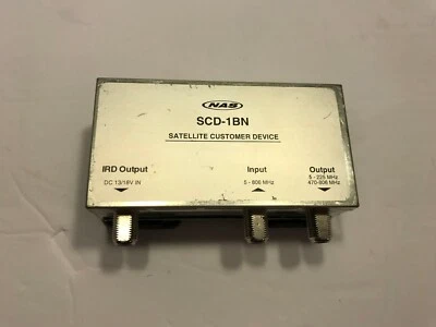 NAS Satellite Customer Device SCD-1BN  - Image 1 of 3