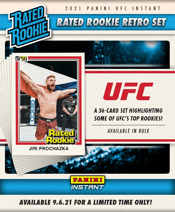 36-CARD RATED ROOKIE RETRO SET BREAK YOU PICK 2021 PANINI INSTANT UFC - Image 1 of 1