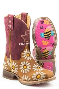 Neu! Jugend Mädchen Blechhaul 'LIL BLOSSOM' COWBOYSTIEFEL mit Hummelsohle 2 GRÖSSEN! - Bild 1 von 8