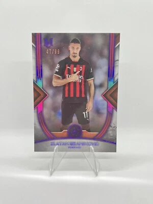 2022-23 Topps Museum Collection UEFA Zlatan Ibrahimovic Amethyst /99 - Image 1 of 2