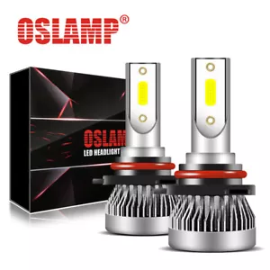9006 HB4 LED Headlight Bulbs Set Fog Light Low Beam Xenon White 6500K Car Truck - Picture 1 of 11