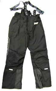 Wulfsport Erwachsene schwarz Latzhose Winter Motorrad Motocross SMALL 30/32 Zoll - Bild 1 von 3