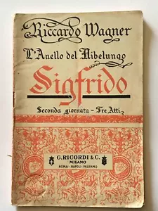 Musik - Wagner - Der Ring des Nibelungen - Siegfried - Aufl. Erinnerungen - Bild 1 von 1