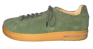 Birkenstock Bend Low Green Suede Lace-Up Shoes Sneakers Size 40 Euro 9 US - Picture 1 of 8