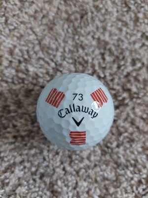 (1) Pelota de golf Callaway cromada suave Truvis - Black Desert Resort en perfecto estado Foto 1 de 3