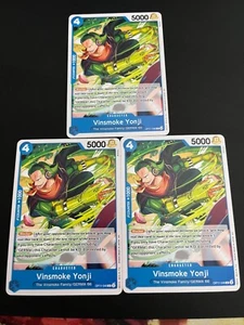 One Piece TCG OP11 OP11-046 Vinsmoke Yonji X3 Play Set Trading Card - Bild 1 von 6