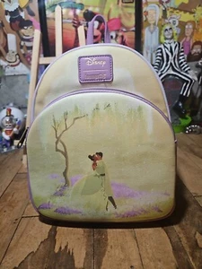 Loungefly Disney The Princess And The Frog Tiana & Naveen Mini Backpack New - Picture 1 of 6
