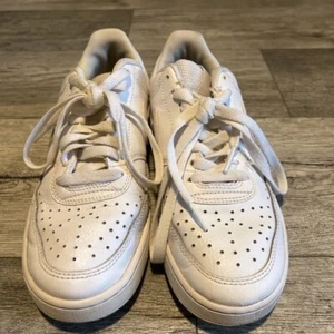 Nike Court Vision Athletic Shoes Women's 8M White CD5434-100 Tennis Leather - Bild 1 von 8
