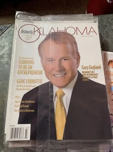 Magazine Distinctly Oklahoma Gary England Brand New - Foto 1 di 6