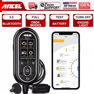 ANCEL BD310 OBD2 Scanner Bluetooth Car Diagnostic Tool Code Reader Check Engine - Picture 1 of 11
