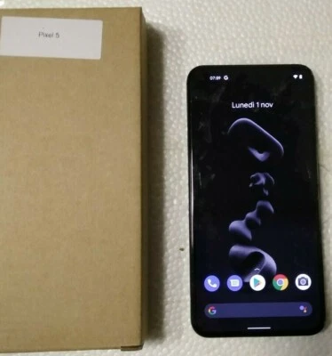 Google Pixel 5 5G - 128GB - Just Black (Sbloccato) (Dual SIM) GARANZIA 15 MESI - Immagine 1 di 4