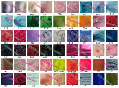 Tüllstoff 300cm breit feinem Schleiertüll Plisse Brautmode  Netztüll - Bild 1 von 2