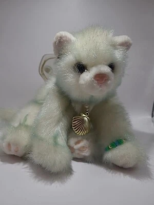 Vintage 2001 Aurora Precious Gems Caterpillars Winged Cat Plush - Image 1 of 4