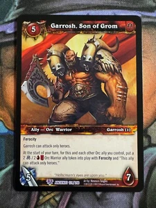 Juego de cartas coleccionables World of Warcraft Ancients 131/240 Garrosh, Son of Grom - Imagen 1 de 2