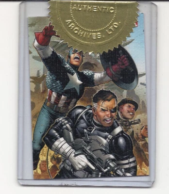 2013 Marvel Greatest Battles MGB Case Topper Canvas Card #CT1 of 2 - Image 1 of 2
