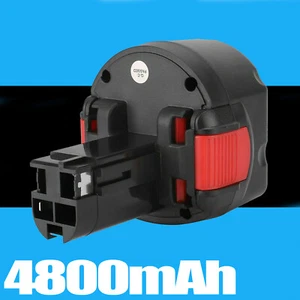 9.6Volt Akku für Bosch PSR 960 4,8AH BAT048 BPT1041 BAT100 GSR PSR 9.6 VE-2 NiMH - Bild 1 von 11