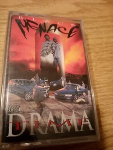 BLACK MENACE -DRAMA TIME---NEW ORLEANS RAP SEALED CASSETTE!!! - Picture 1 of 4