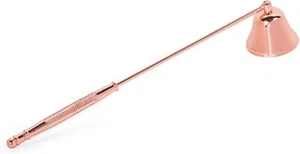 Rose Gold Candle Snuffer 9.5'' Stainless Steel Accessory Extinguisher Decor - Picture 1 of 2