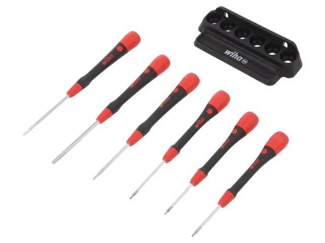 42992 Screwdriver Qty: 6 Precision Soldering Tip: Hex WIHA - Image 1 of 1