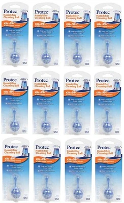 (12) ea Kaz Protec PC-1V1 Anti Microbial Humidifier Cleaning Cartridges - Image 1 of 2