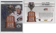 2012-13 Panini Limited Trophy Winners Signatures /99 Jeff Skinner #TW-50 Auto
