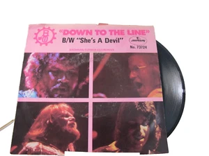 45 RECORD - BACHMAN TURNER OVERDRIVE - DOWN THE LINE - Picture 1 of 1