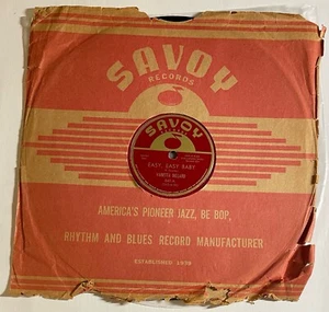 78rpm VARETTA DILLARD Easy Easy Baby / A Letter In Blues 1952 Savoy 847 - Picture 1 of 6