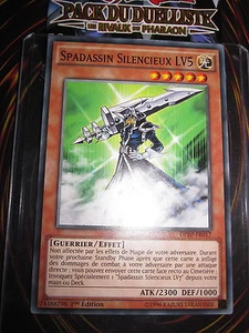YU-GI-OH! RARE COM SPADASSIN SILENCIEUX LV5 DPRP-FR017 EDITION 1 FRANCAIS MINT - Bild 1 von 1