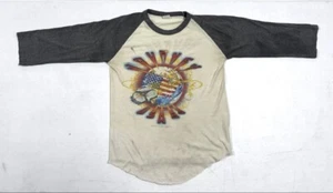De colección Distressed Journey 1983 World Tour manga 3/4 mediana LEER - Imagen 1 de 11