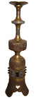 Antique Vintage Solid Brass Censer Incense Tower Candle Holder 24"