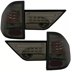 LED tail lights for BMW X3 E83 from 2004-09/2006 tail lights black smoke - Picture 1 of 3