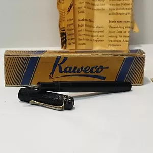 Rare Kaweco Elite Fountain Pen Original Box w/ Description Piston Filler 7187 B - Picture 1 of 6