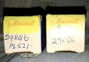 Used-in-box 29KQ6 (PL521) vacuum tube radio TV valve, TESTED - Imagen 1 de 2